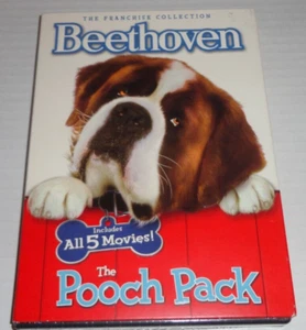 Beethoven The Pooch Pack (DVD) Includes all 5 Movies! ••NEW•• with Sliplcase - Picture 1 of 2