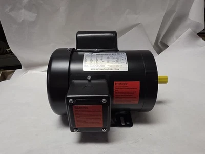 Ironhorse Motor Model MTR2-P50-1AB18 1/2 HP 1 PH 1725 RPM 56C Fr. 115/230 V TEFC - Image 1 of 4