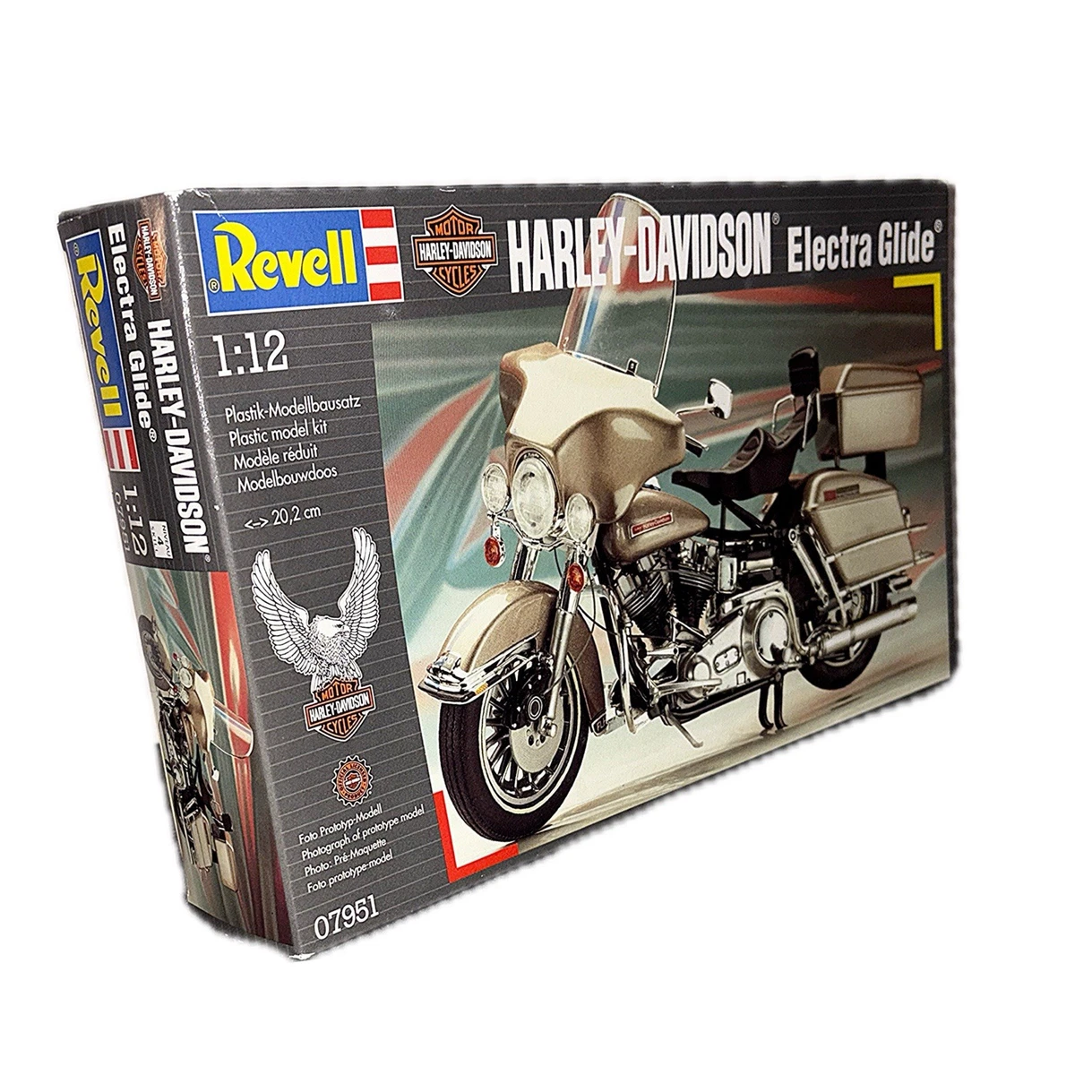 Harley Davidson 2013 FLHTK Electra Glide Ultra Limited Modell-Motorrad 1:18 – Braun, Ca. 14,5 Cm – Mit Sockel & Drehbaren Rädern