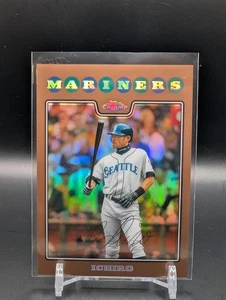 2008 Topps Chrome #83 Copper Refractor Ichiro Suzuki /599  - Picture 1 of 2