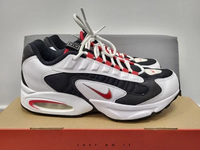 Nike Air Max Triax 96 blanc noir rouge UK 9 US 10 - Photo 1/4