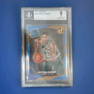 Jason Tatum 2017-2018 Donruss BGS COMO NUEVO 9 novato, envío combinado. - Imagen 1 de 6