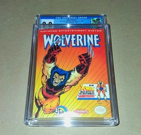 Nintendo NES 1991 Wolverine CIB - CGC Graded 9.0