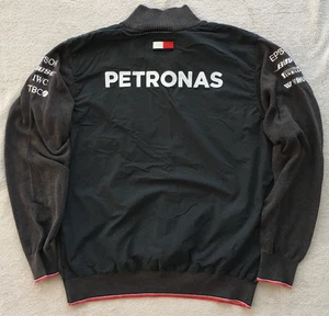 Petronas Mercedes AMG Racing F1 Formula One mens Gray Knitted Sweater size L - Picture 1 of 10