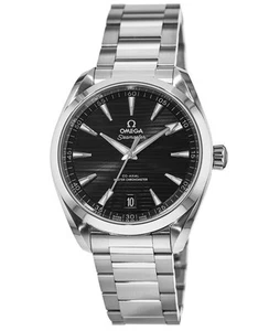 New Omega Seamaster Aqua Terra 41mm Black Men's Watch 220.10.41.21.01.001 - Picture 1 of 3