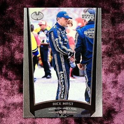Rick Mast 1999 Upper Deck Victory Circle Silver MINT Remington NASCAR Legends SP - Image 1 of 2
