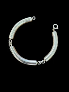 Vintage Italy Unoaerre Sterling Silver 925 Designer Bracelet - Picture 1 of 6