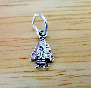 Sterling Silber 10x5mm Teeny WINZIG Indianer Pfeilspitze Pfeil Charm - Bild 1 von 3