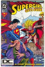 Supergirl 4 DC 1994 NM- DCU Universe Logo UPC Variant