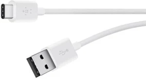 Belkin USB-IF Certified 2.0 USB-A to USB Type C (USB-C) Charge Cable White - Picture 1 of 7