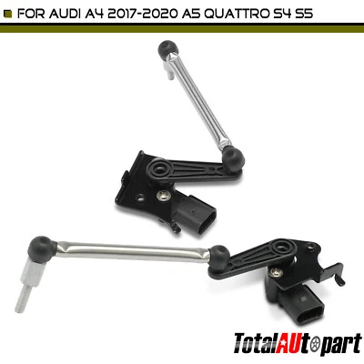 2Pcs Headlight Level Sensor for Audi A4 2017-2020 A5 Quattro 2018-2021 S4 Rear - Image 1 of 4