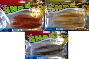 Fox Rage Fish Snax Fork Tail 13,50cm Gummifisch Gummifische Gummi Fisch - Picture 1 of 2