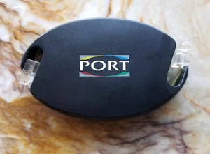 PORT cavo telefono retrattile nero - carica automatica - circa 6' - Foto 1 di 2