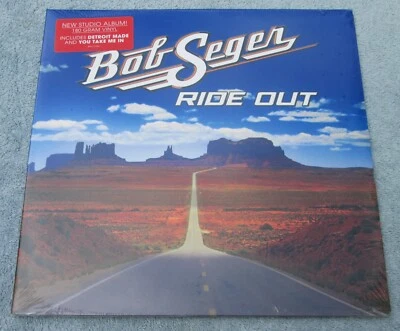 BOB SEGER ~ RIDE OUT ~ 2014 180g Vinyl ~ with Hype Sticker SEALED NEW - Image 1 of 2