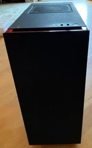 NZXT S340 Mid - Tower Chassis Black Red Gaming Case Computer Case Computer HDMI  - Picture 1 of 5