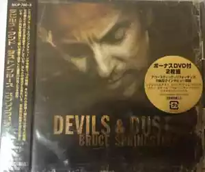 BRUCE SPRINGSTEEN Devils & DUST JAPANESE CD ALBUM + BONUS DVD BRAND NEW SEALED - Picture 1 of 2