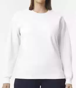 Gildan Estilo Suave Peso Medio Unisex Manga Larga Jersey Sudadera S-4XL - Imagen 1 de 17