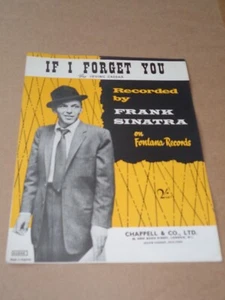Frank Sinatra - If I Forget You partituras - Imagen 1 de 1