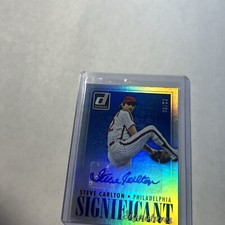 2016 Panini Donruss Significant Signatures Blue 92/99 Steve Carlton Auto HOF