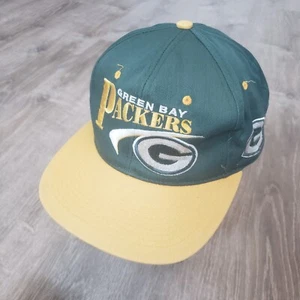 Vintage 90s Green Bay Packers Drew Pearson Adjustable Snapback Baseball Hat Cap  - Bild 1 von 8