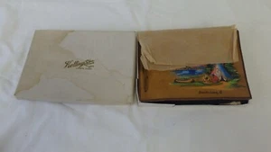 VINTAGE Hand Painted Leather Souvenir  Photo Album Small with Photos - Picture 1 of 8