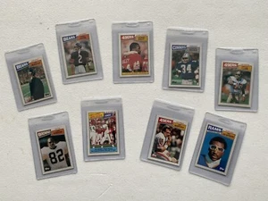 1987 Topps football card lot of (9) - Picture 1 of 2
