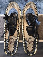 Used Sherpa Featherweight Mountain Aluminum Gold Snowshoes 8" x 25"