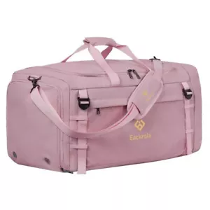Large 65L Sports Duffel Bag Lightweight Gym Travel Bag with Shoe Pocket - Picture 1 of 7