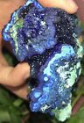 308.8G Top Quality Rare&Raw Natural Blue Azurite Crystal &Green Malachite Minera