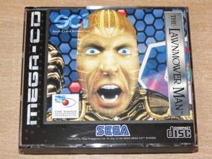 Mega CD Sega - Lawnmower Man de Time Warner + Columna vertebral - PAL del Reino Unido - Imagen 1 de 4