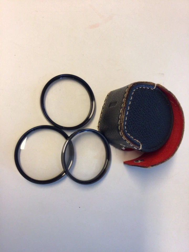 Soligor  52mm kit +1, +2, +3 Filters macro close-up set with Case - Image 1 of 1