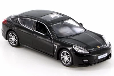 Porsche Panamera Turbo, Black - RMZ City 555002 - Diecast Model Toy Car - Image 1 of 4