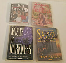 Set of 4 LDS Audiobooks Samuel Poulson, Romancing The Nephites Mists of Darkness