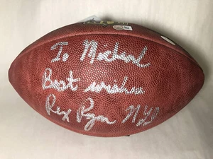 Coach Rex Ryan Personalized signed "To Michael"Wilson DUKE Football Steiner COA - Picture 1 of 3