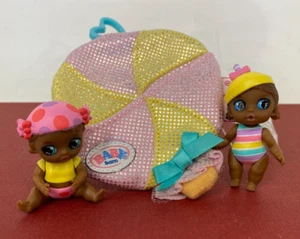 Zapf Creation ❤ Baby Born Surprise ❤ Mini Babies S2 Swirly Twins - 5cm Dolls - Picture 1 of 5