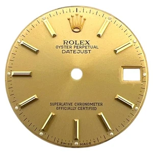 Genuine Rolex Oyster Perpetual Datejust 31mm Dial Champagne Gold 68273 68278 - Imagen 1 de 4