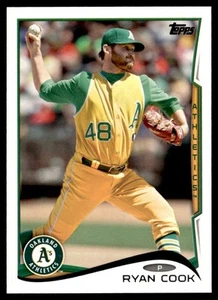 2014 Topps Ryan Cook Oakland Athletics #243 - Picture 1 of 2