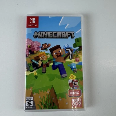 Minecraft Nintendo Switch Cartridge Case Mojang E10+ Super Mario Mash-Up Pack - Image 1 of 3