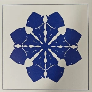 1985 Hawaiian Pillow Pattern FISH ON CORAL 14/18in Appliqué Quilt #211 Vtg - Picture 1 of 3