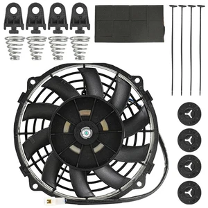 7 Inch 12V 80W Radiator Fan 800 CFM High Performance with Mounting Kit - Bild 1 von 7