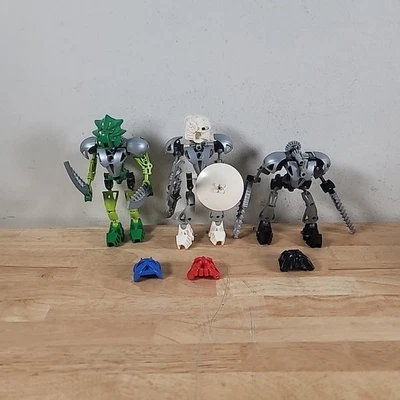 Lote De 3 Lego BIONICLE TOA NUVA 8567 8571 8566 No Completo  Foto 1 de 4