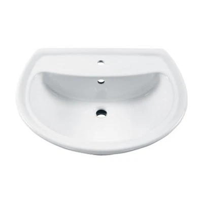 American Standard 0236.001 Cadet Pedestal Vitreous China Bathroom - White - Image 1 of 4