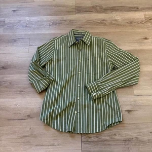 Abercrombie & Fitch NWOT Muscle Fit Button Down Shirt Green Men's L - Bild 1 von 7