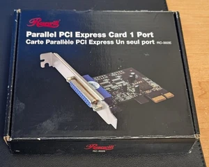 Rosewill RC-302E Parallel IEEE 1284 Parallel Port Card PCI-Express x1 - Afbeelding 1 van 4