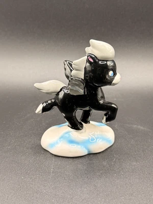 Vintage Disney Fantasia Baby Black Pegasus Ceramic Figurine Japan - Image 1 of 3