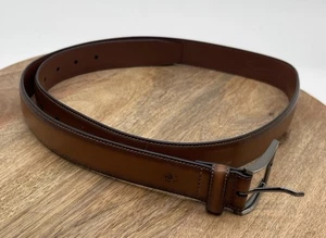 Neu ohne Etikett Pinguin braun Ledergürtel Herren Größe 38 - Bild 1 von 7