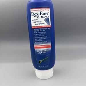 Rex Eme Cream Skin Damage Control Severe Dryness Relief Aid Moisturizing 7 oz - Picture 1 of 4