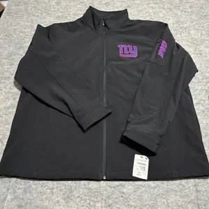 G-III NFL New York Giants Men's BLACK Size XXL Soft Shell Jacket NWT - Picture 1 of 10