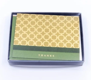 NEW Hallmark “Thanks” 10 Blank Thank You Christmas Cards with Envelopes - Picture 1 of 4