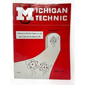 Michigan Technic Magazine, abril de 1958, Facultad de Ingeniería de Michigan - Imagen 1 de 3